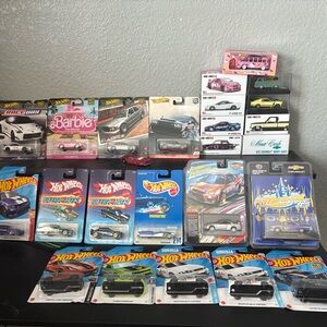Assorted Die-Cast Toy Cars Set